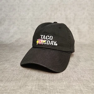 Taco Bell Taco Tuesday Hat Restaurant Adjustable strap Cap Black - Picture 1 of 7