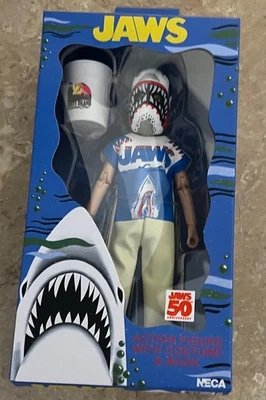 NECA Ben Cooper Jaws 50th Anniversary 33 Monster Costume Mask 5.5" Figure 2025 - Image 1 of 4