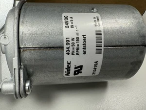 SW VALEO NIDEC ITT 404.991 Getriebe Moto 24V Typ DCK31Neu - Bild 1 von 5