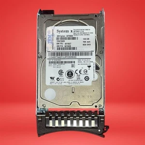IBM 146GB 15K 6Gbps SAS 2.5" HDD w/Tray 42D0632 Tested Fast Ship - Picture 1 of 6