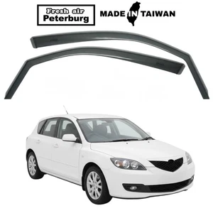 for Mazda 3 5D/Axela IN-CHANNEL WIND DEFLECTOR 2PCS - Picture 1 of 9