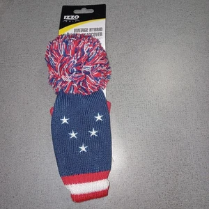 Neu Izzo Golf Patriot Headcover Hybrid R/W/B 90140 - Bild 1 von 3