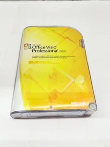 New Microsoft Office Visio Professional 2007 Full Version w/ CD Key - Picture 1 of 7