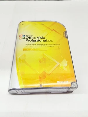New Microsoft Office Visio Professional 2007 Full Version w/ CD Key - Image 1 of 4