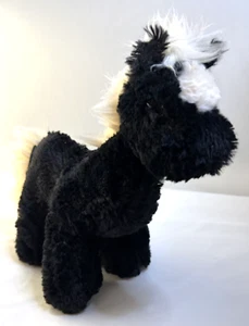 The Manhattan Toy Company juguete de peluche caballo negro Little Gallops pony de pimienta similar a un - Imagen 1 de 6