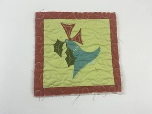 Moda Sandy Gervais Very Merry Christmas Whimsical Cotton Quilted Fabric Bell - Picture 1 of 6