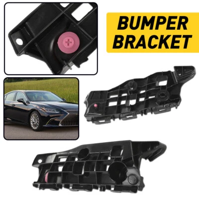 2X Para Lexus ES350 ES300h 2013-2018 Parachoques Delantero Derecho+Izquierdo Soportes Accesorios Foto 1 de 4