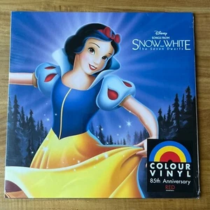 SNOW WHITE & THE SEVEN DWARFS 85TH ANNIVERSARY LP LIMITED EDT RED VINYL DISNEY - Bild 1 von 7