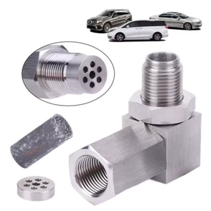 Emulatore Sonda Lambda Mini Catalizzatore Elimina Spia Motore Racing 90 Gradi - Foto 1 di 9