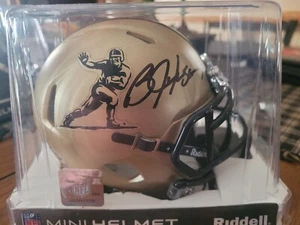 Rare Bo Jackson Heisman trophy Signed Autograph Mini Helmet Bo Coa holo Raiders - Picture 1 of 6