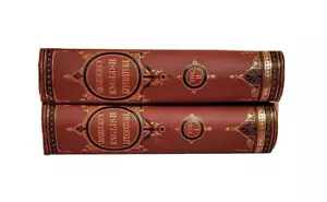 CHAMBERS'S CYCLOPEDIA OF ENGLISH LITERATURE, 2 volumes, Robert Chambers - Picture 1 of 8