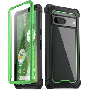 For Google Pixel 7 Case Clear Back Shockproof Cover 360 Full Coverag Green - Picture 1 of 7