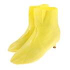 1Pair One Size High Heels Cover Yellow Protector Reusable Overshoes  High Heels