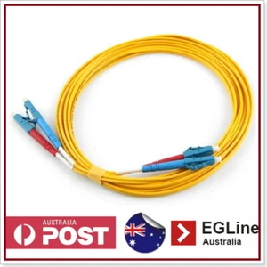 1 / 3 / 5 / 10 / 20 / 30 / 50m LC-LC Singlemode Fibre Optic Patch Lead(Duplex) - Picture 1 of 2
