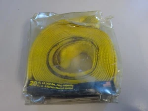 Keeper 02922 2" x 20' Yellow Tow Strap - Picture 1 of 2