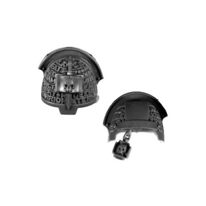 GKTE25 EPAULIERE x2 TERMINATOR CHEVALIER GRIS WARHAMMER 40000 BITZ W40K GK 29-36 - Picture 1 of 1