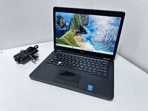 Dell Latitude E5450 14" Laptop Intel Core i5-5300U 8GB RAM 128GB SSD Win 11 Pro - Picture 1 of 7