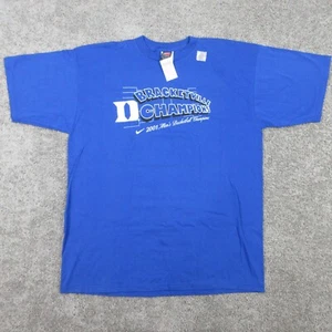 Vintage Duke Blue Devils Shirt Men XL Nike 2001 National Champions March Madness - Picture 1 of 11