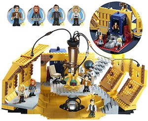 Juego de construcción de consola Tardis Dr Who Character Building + 4 mini figuras  - Imagen 1 de 1