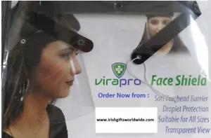  Virapro Transparent Adjustable Face Shield - Picture 1 of 1