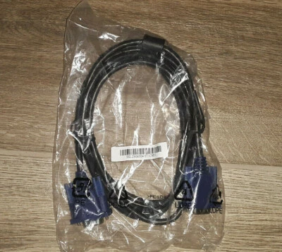 NEW OEM Genuine Dell 6' VGA/SVGA 15 Pin Male to Male Cable 5KL2H065 - Image 1 of 3