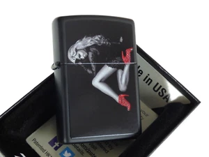 Zippo Lighter ⁕ Red Shoes Girl Sexy ⁕ Neu New ⁕ A745/II - Bild 1 von 1