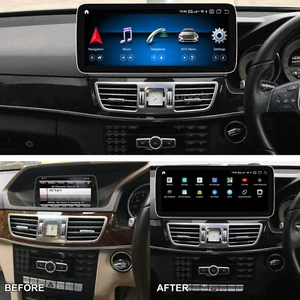 Android12 Autoradio Apple CarPlay12.3in 6+128G Screen For Benz E class S212 4.0 - Picture 1 of 12