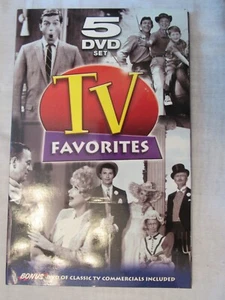 PRE-OWNED 2003 5 DVD SET TV FAVORITES-DICK VAN DYKE, ANDY GRIFFITH, LUCY & MORE - Imagen 1 de 8
