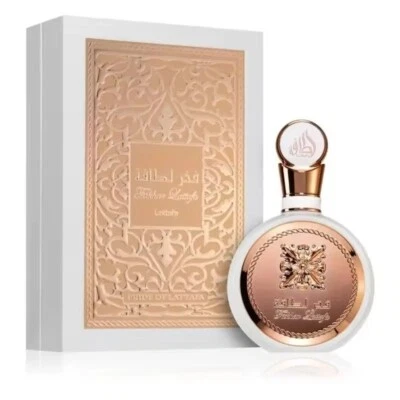 Lattafa Fakhar Rose EDP 100ml Mujer – Perfume Árabe Original con Sello, Regalo - Imagen 1 de 4