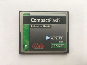 Bally Compactflash CF  WINTEC 512MB Industrial Grade CF  CARD