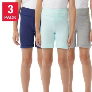 32 Degrees Cool Girls Toddler Size 2T Set 3 Pair of Stretch Bike Shorts New - Picture 1 of 5