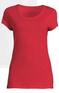 NO BOUNDARIES Juniors Size M (7-9) Short Sleeve Tee Shirt Cotton Blend • Red - Picture 1 of 5