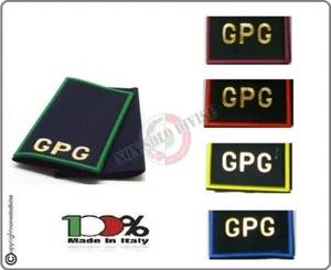 Gradi Tubolari Ricamati Guardie Giurate Polizia Privata Vigilanza GPG IPS New - Foto 1 di 6