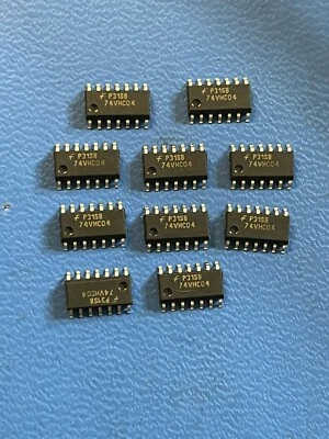 74VHC04M IC HEX INVERTER GATE 1 I/P  Nsoic 14 MIN 2V MAX 5.5V (10 PER LOT) - Image 1 of 4