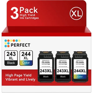 PG-243XL CL-244XL Ink Cartridge compatible for Canon TR4520 TR4522 IP2820 IP2850 - Picture 1 of 11