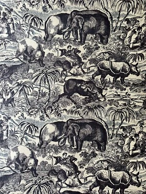 Tela Rose Cumming Signature Hunt of the Raj 1 1/2 yardas Foto 1 de 4