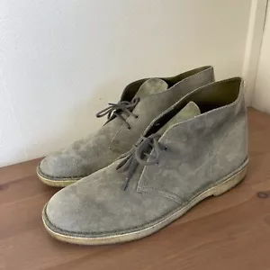 Clarks Originals Herren Desert Boots Grau Beige Größe UK 11 US 12 EU 46 - Bild 1 von 11