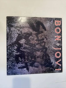 BON JOVI SLIPPERY WHEN WET VINYL 12" LP 1986 B42 - Picture 1 of 6