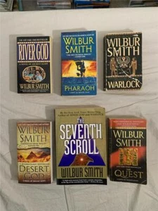 Lot 6 Ancient Egypt Series 1-6 Wilbur Smith The River God - Picture 1 of 3