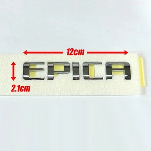 Rear Chevrolet EPICA Emblem 1p For 06 07 08 09 10 11 Chevy Epica : Tosca - Picture 1 of 4