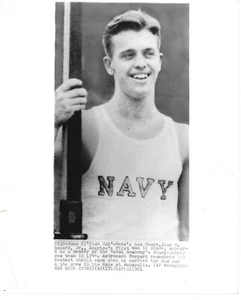 ORIGINAL 1961 Aviation Space Exploration Press Photo Astronaut Alan Shepard Navy - Picture 1 of 8