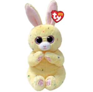 Ty Beanie Bellies Cream the Bunny 6 Inch Easter Plush Soft Toy BNWTs - Picture 1 of 1