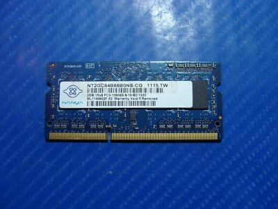 Toshiba E45t-A4300 Laptop 2GB Memory NT2GC64B88B0NS-CG PC3-10600S-9-10-B2 - Image 1 of 2