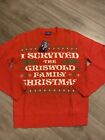 NWT S I Survived Griswold Family Christmas Ugly Sweater 80s National Lampoon