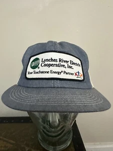 K Product SnapBack Patch Mesh Trucker Lynches River Electric White - Picture 1 of 5