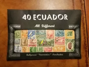 40 Equador Stamps Hollywood Presentation Pack Sealed Unopened Stamp Postage Mail - Picture 1 of 9