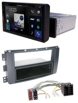 Pioneer DAB MP3 Bluetooth USB Autoradio für Smart ForFour 454 ForTwo 451 ISO - Bild 1 von 4