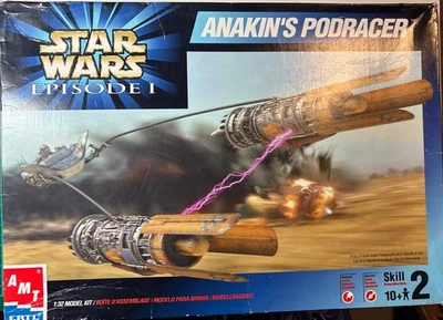 Star Wars Episode One Anakins Podracer Model Kit 1/32 Scale TWO Kits. - Image 1 of 4