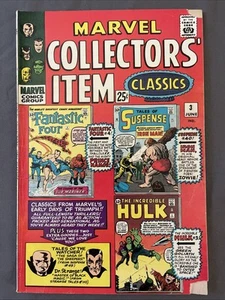 Two Comics: Marvel Collectors Item Classics No. 2 Apr, 1966 & No. 3 June, 1966 - Picture 1 of 10