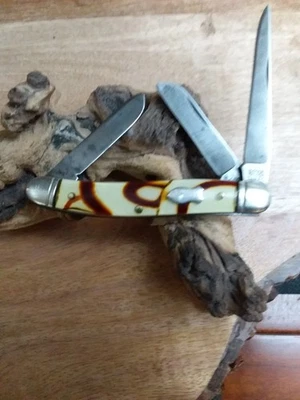 Schrade Walden 896K "Slim Premium Stock Knife" Vintage Pocket Knife - Image 1 of 4